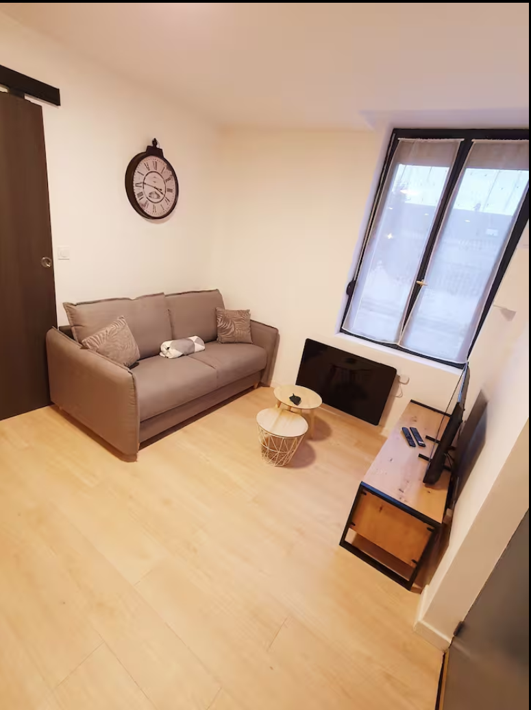 Appartement rénové, équipé et chaleureux